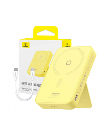 Baseus MagPro Magnetic 5000mAh 20W MagSafe żółty nr 1