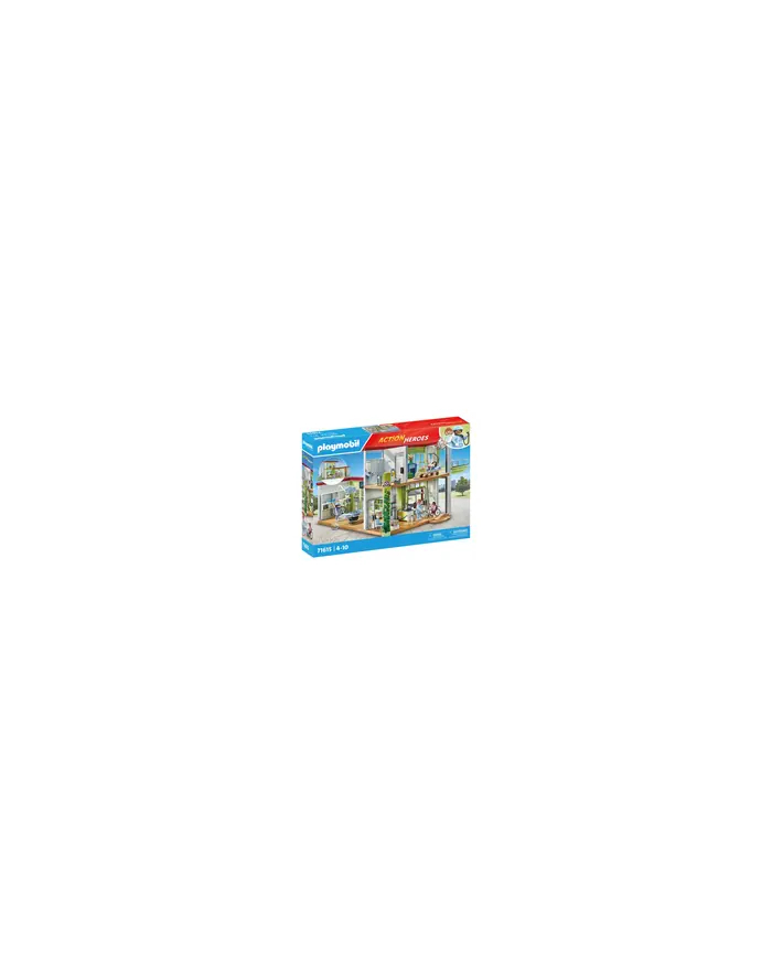 Playmobil Rescue 71615 Nowoczesny szpital główny
