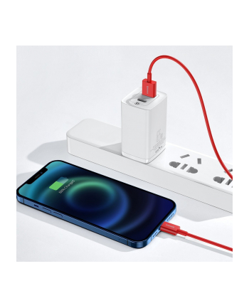 Baseus Superior Series USB do Lightning, 2.4A, 1m (czerwony) nr 2