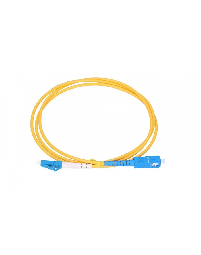Extralink LC/UPC-SC/UPC | Jednomodowy, Simplex, G652D, 3mm, 3m główny