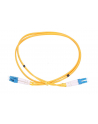 Extralink LC/UPC-LC/UPC | Jednomodowy, Duplex, G652D, PVC, 3mm, 1m - nr 1
