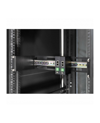 Intellinet 716345 Obudowa z szyną DIN o regulowanej głębokości, Rack 19, 2U Intellinet 716345 Obudowa z szyną DIN o regulowanej głębokości, Rack 19, 2U