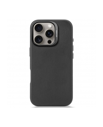 Decoded Leather Case do iPhone 16 Pro MagSafe czarny nr 2