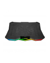 Rampage AD-RC8 SHOWY Rampage Showy - Podstawka chłodząca pod laptop 15-17'', RGB, regulowana - nr 1