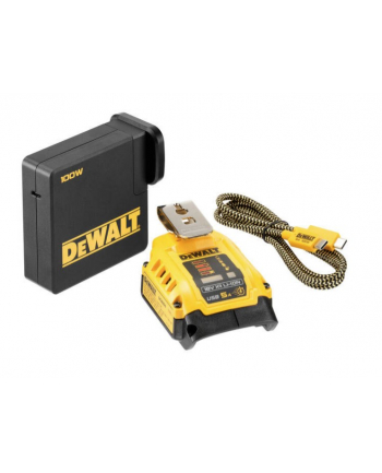 dewalt adapter +  zasilacz 100 w, 5a, 18/54 v