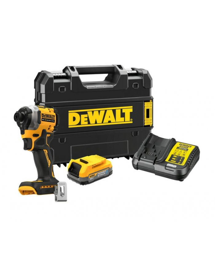 dewalt zakrę bezszcz udar 1/4'';, aku1,7ah, tstak, 18v główny
