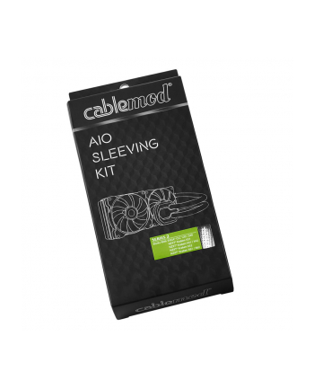 Cablemod CM-ASK-S2KW-R AIO - Kit de Funda para Coche (Serie 2), Color Negro Biały nr 2