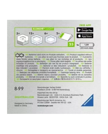 ravensburger Zestaw Gravitrax Power Dodatek Light