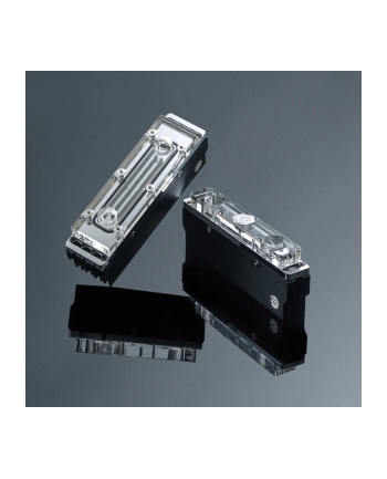 Bitspower Memory Cooler, DDR5, przezroczysty, dwustronny - 4 DIMMS