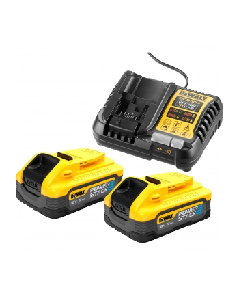 D-EWALTŁADOWARKA DCB1104 +2x5,0Ah POWERSTACK DCB1104H2