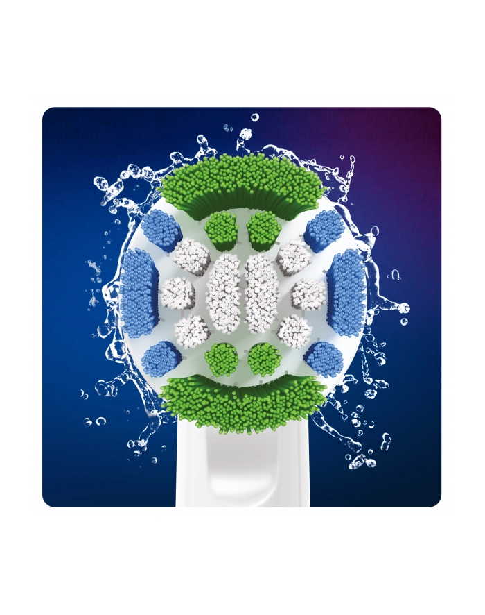 Oral-B Precision Clean Wymienne główki szczoteczki do zębów | Głowy | Dla dorosłych | Liczba główek szczoteczki w zestawie: 6 | Biały główny