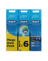 Oral-B Precision Clean Wymienne główki szczoteczki do zębów | Głowy | Dla dorosłych | Liczba główek szczoteczki w zestawie: 6 | Biały - nr 11
