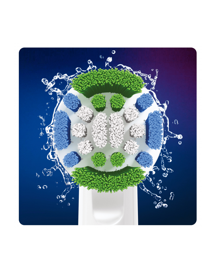 Oral-B Precision Clean Wymienne główki szczoteczki do zębów | Głowy | Dla dorosłych | Liczba główek szczoteczki w zestawie: 6 | Biały główny