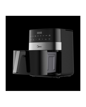 Frytkownica powietrzna Midea | MF-CN65E | Moc 1700 W | Pojemność 6,5 L | Czarny