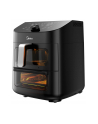 Dwustrefowe urządzenie Airfryer Midea | MAD1100DADK | Moc 1850 W | Pojemność 4,4/6,4 L | Technologia Rapid Air | Czarny - nr 2