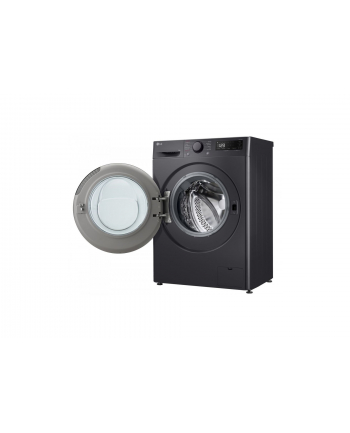 LG | Pralka | F2WR508S2M | Klasa efektywności energetycznej A-10% | Załadunek od przodu | Pojemność prania 8 kg | 1200 obr/min | Głębokość 48 cm | Szerokość 60 cm | DOPROWADZIŁO | Środkowa czerń