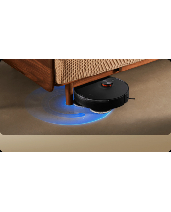 Xiaomi Robot Vacuum S20+ Czarny | Inteligentny odkurzacz | 5200mAh, 6000Pa