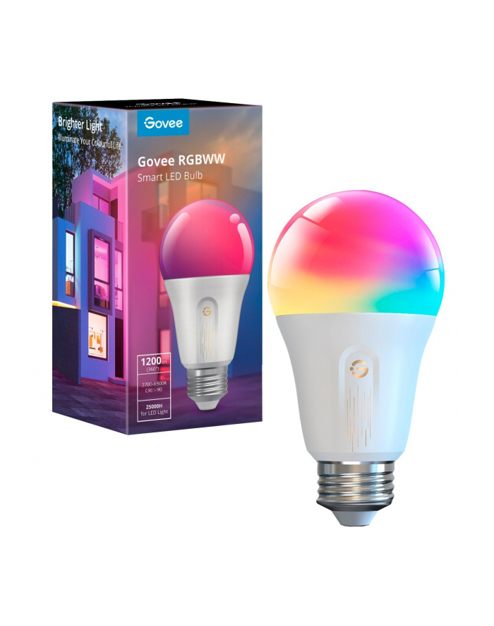 Govee H6009 Light bulb | Inteligentna żarówka RGBW | Wi-Fi, Bluetooth główny
