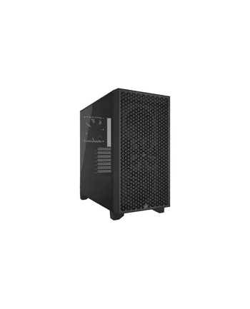 corsair Korsarz | Obudowa komputera ze szkła hartowanego | 3000D | Czarny | Wieża środkowa | Zasilacz w zestawie Nie | Format ATX