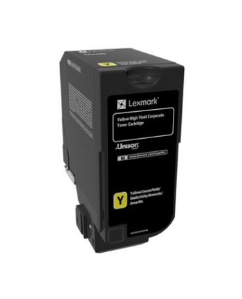 lexmark CORPORATE-TONER CARTR YELLOW/12K PAGES F CS725