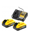 D-EWALTŁADOWARKA DCB1104 +2x5,0Ah POWERSTACK DCB1104H2 - nr 1