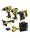 dewalt 18v xr kit tstak (dcg405, dch273, dcd796, dcf887) - nr 1