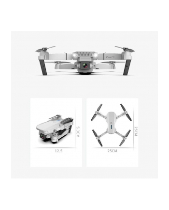 extralink Dron E88 Pro | Zestaw dron + 3 baterie + pokrowiec | 1800mAh
