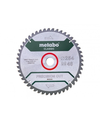 METABO PIŁA TARCZOWA HW/CT 254x30x48Z