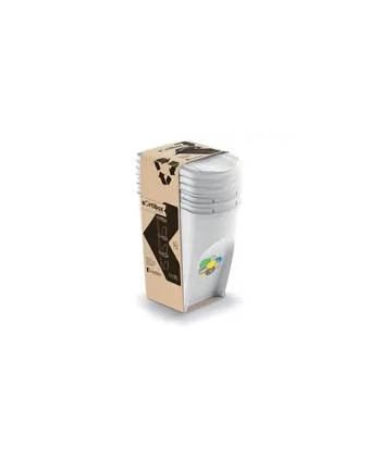 prosperplast KED-EN KOSZ NA ŚMIECI SORTIBOX 35L SET 3 - POPIELATY
