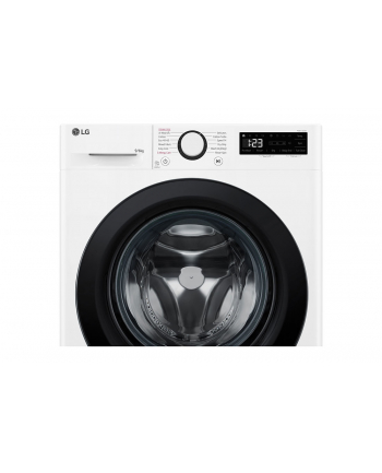 LG | Pralka z suszarką | F4DR509SBW | Klasa efektywności energetycznej A | Załadunek od przodu | Pojemność prania 9 kg | 1400 obr/min | Głębokość: 55 cm | Szerokość 60 cm | Wyświetlacz | Pokrętło + dioda LED | System suszenia | Pojemność suszenia 6