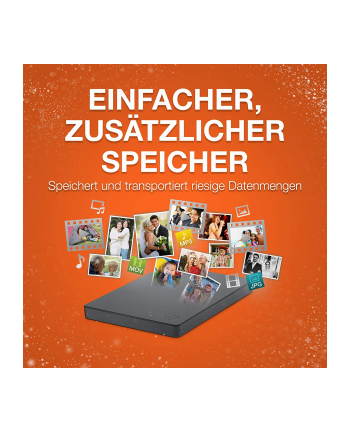 Seagate Basic zewnętrzny dysk twarde 2 TB 25''; 32 Gen 1 (31 Gen 1) Srebrny nr 2