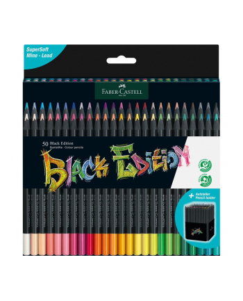faber-castell Kredki tr?jk?tne Black Edition 50 kolor?w