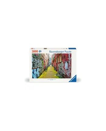 ravensburger Puzzle 3000 Ulice Amsterdamu nr 1
