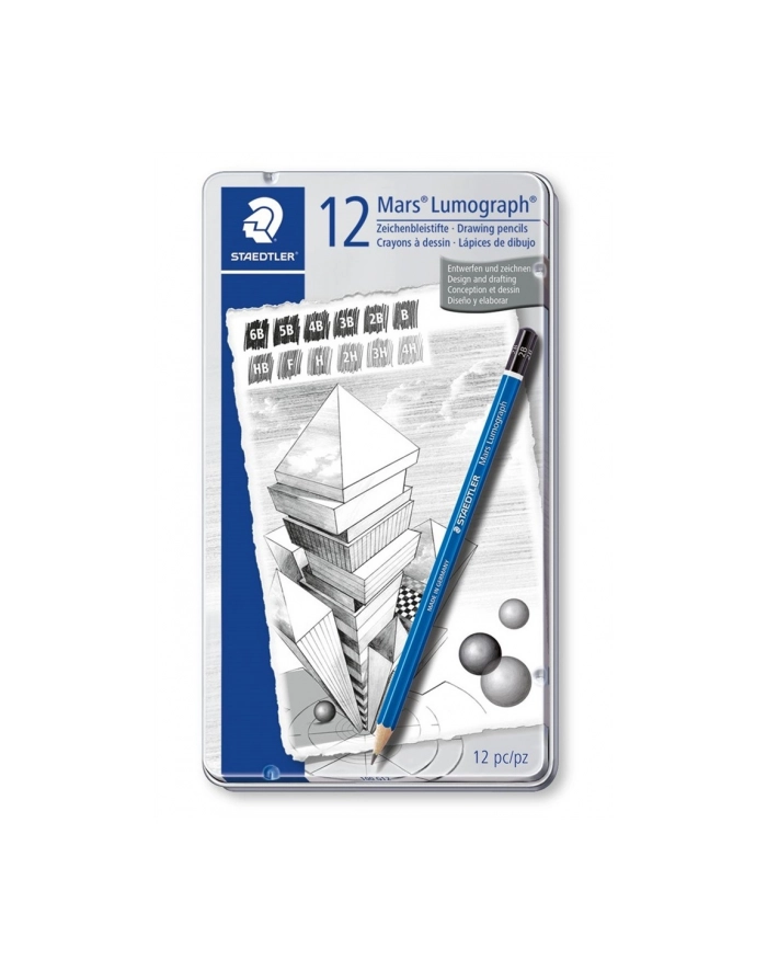O??wek Lumograph 6B-4H 12szt STAEDTLER główny