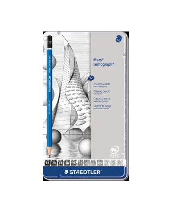 O??wek Lumograph 8B-2H 12szt STAEDTLER