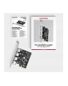 axagon PC(wersja europejska)-430RS Kontroler PCIe 4x port USB 3.2 GEN 1, UASP, chipset  Renesas, 15-pin SATA zasilacz - nr 11