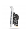 axagon PC(wersja europejska)-430RS Kontroler PCIe 4x port USB 3.2 GEN 1, UASP, chipset  Renesas, 15-pin SATA zasilacz - nr 1