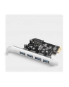 axagon PC(wersja europejska)-430RS Kontroler PCIe 4x port USB 3.2 GEN 1, UASP, chipset  Renesas, 15-pin SATA zasilacz - nr 24