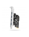 axagon PC(wersja europejska)-430RS Kontroler PCIe 4x port USB 3.2 GEN 1, UASP, chipset  Renesas, 15-pin SATA zasilacz - nr 39