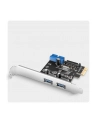 axagon PC(wersja europejska)-232RS Kontroler PCIe 2+2x port USB 3.2 GEN 1, UASP, SP ' LP 15-pin SATA zasilacz - nr 20