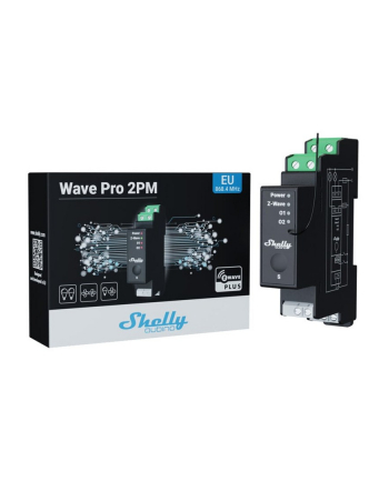 Shelly 2-Kanałowy Przekaźnik Na Szynę Din Z Pomiarem Energii Qubino Pro 2Pm 63548