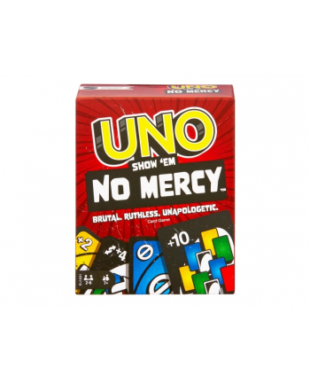 UNO No Mercy Bez litości gra HWV18 MATTEL nr 1