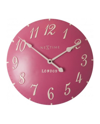 NeXtime London Arabic 34,5 cm, różowy 3084 RZ