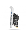 axagon PC(wersja europejska)-430RS Kontroler PCIe 4x port USB 3.2 GEN 1, UASP, chipset  Renesas, 15-pin SATA zasilacz - nr 30