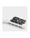axagon PC(wersja europejska)-430RS Kontroler PCIe 4x port USB 3.2 GEN 1, UASP, chipset  Renesas, 15-pin SATA zasilacz - nr 31