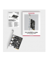axagon PC(wersja europejska)-430RS Kontroler PCIe 4x port USB 3.2 GEN 1, UASP, chipset  Renesas, 15-pin SATA zasilacz - nr 38