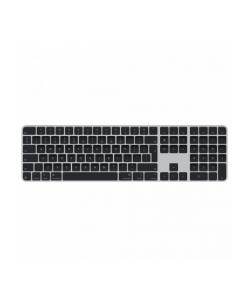 Klawiatura Magic Keyboard z Touch ID i polem numerycznym dla modeli Maca z czipem Apple - angielski (międzynarodowy) - czarne klawisze