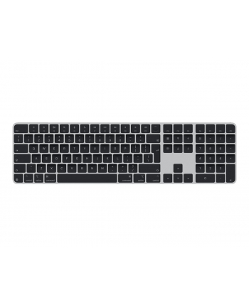 Klawiatura Magic Keyboard z Touch ID i polem numerycznym dla modeli Maca z czipem Apple - angielski (międzynarodowy) - czarne klawisze