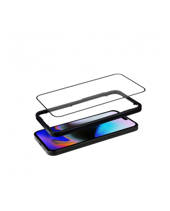 crong Szkło ochronne Anti-Bacterial 3D Armour Glass - hartowane 9H Full Glue do iPhone 16 Pro Max + ramka instalacyjna