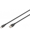 digitus Kabel zasilający silikonowy USB-A - USB-C, USB 2.0 60W, 0,5m Czarny - nr 7